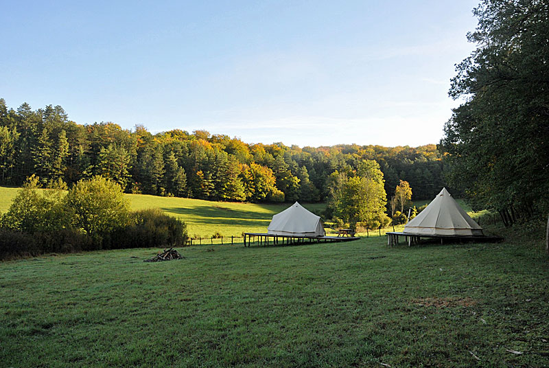 Chemins de traverse - Tentes nomades