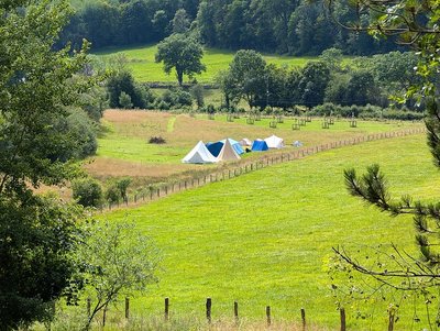 Camping libre de Chemins de Traverse à Auberive