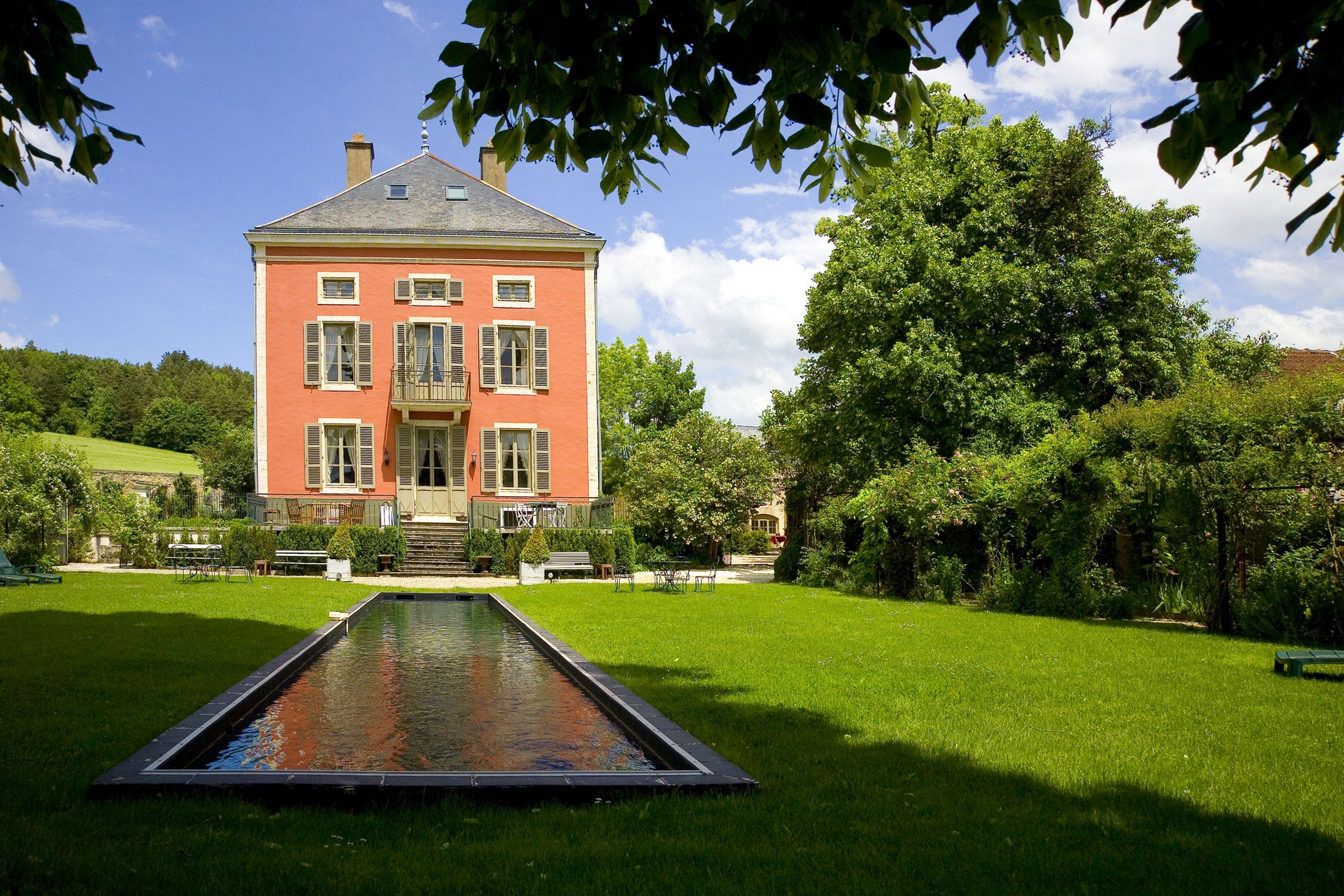 Vue d'ensemble du Château de Courban