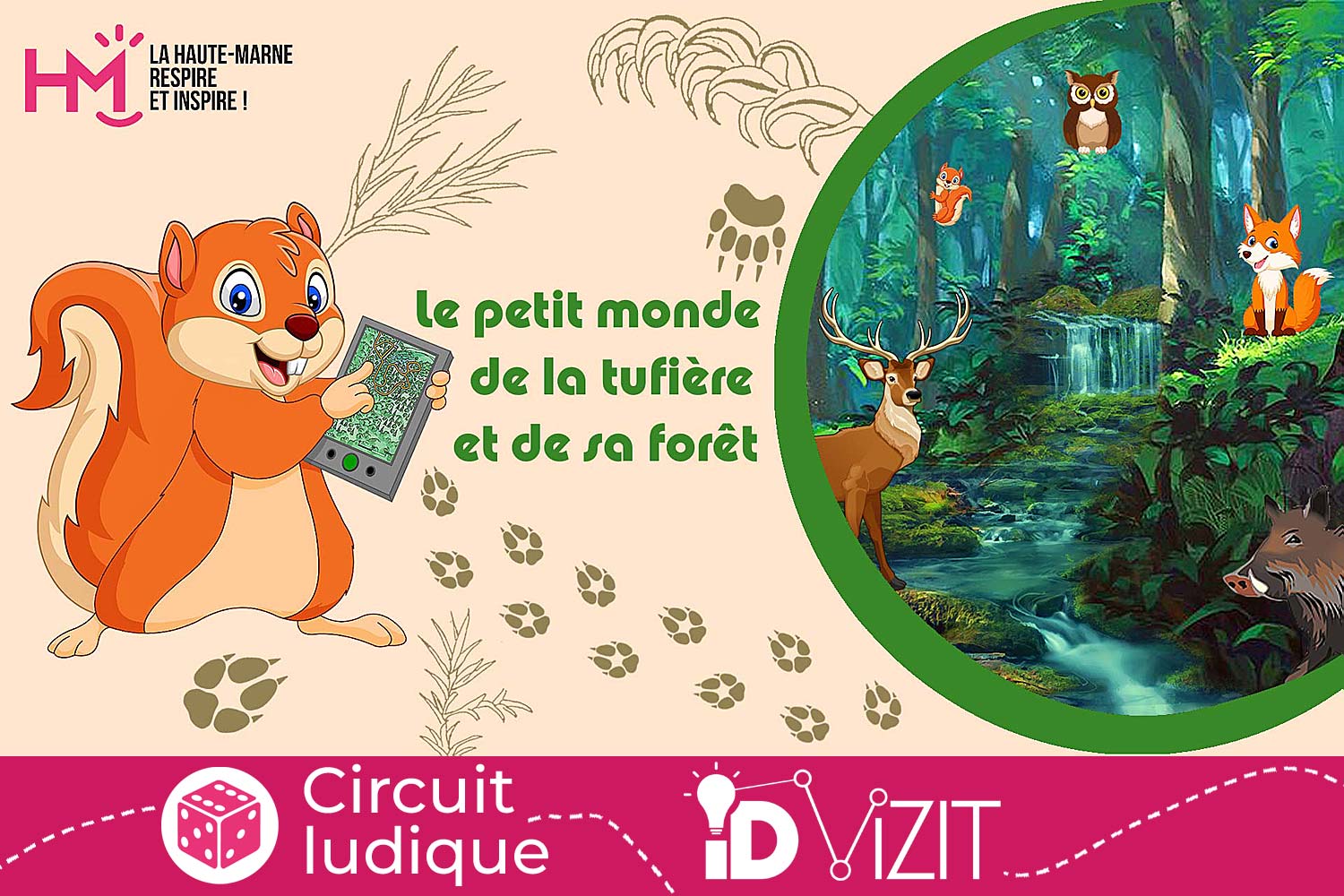 Id-vizit circuit ludique de la tufiere de Rolampont