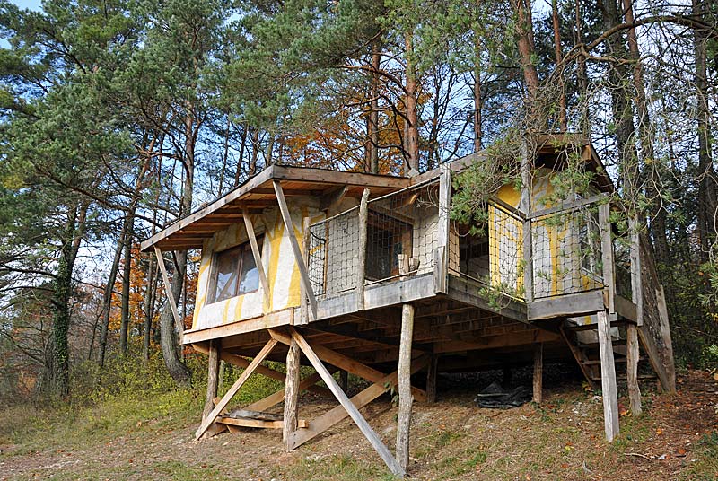 Cabane de la bécasse à Praslay