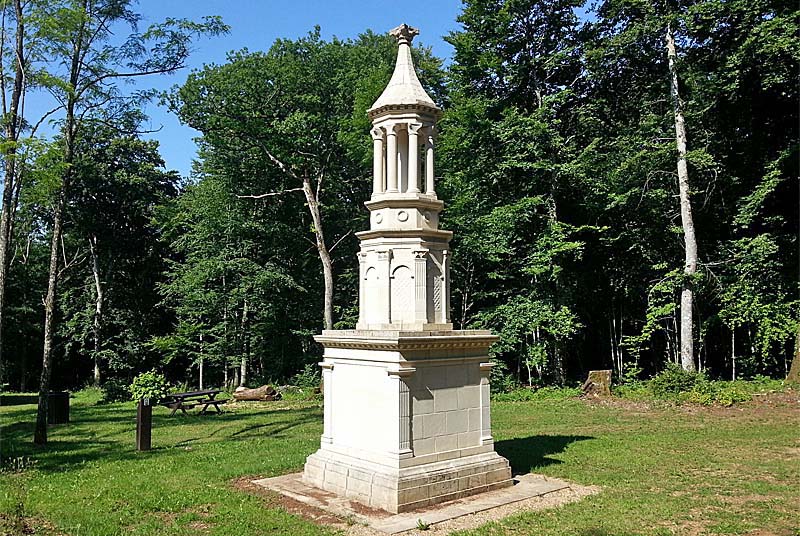 Site du Mausoée de Faverolles - la maquette échelle 1/5eme