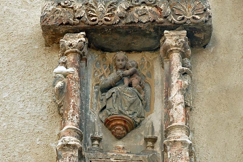 Maison à la Vierge à Auberive