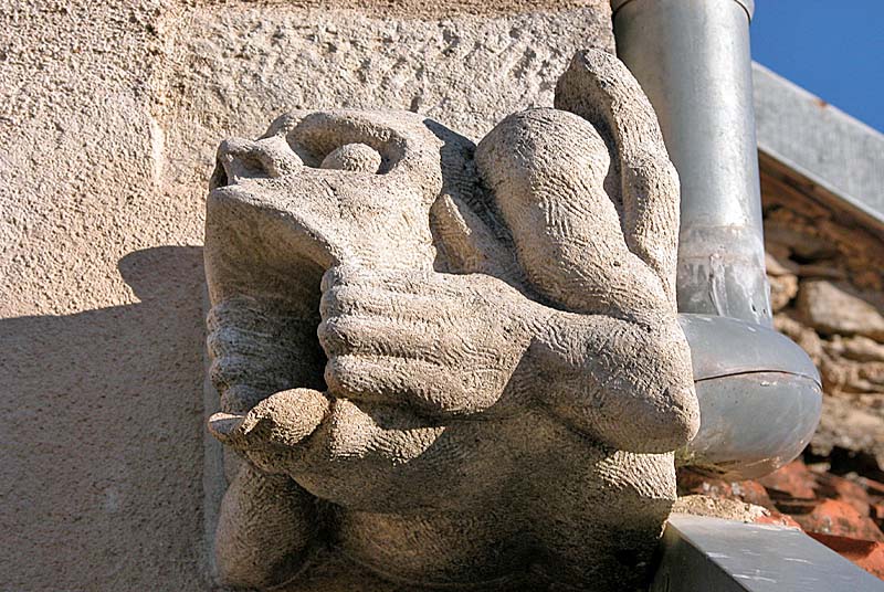 Gargouille à Aujeurres