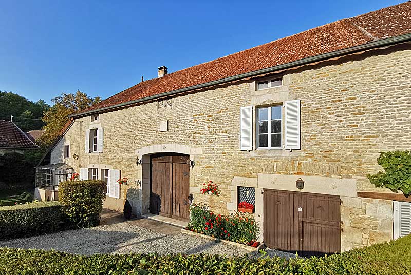 Longère traditionnelle à Chalmessin
