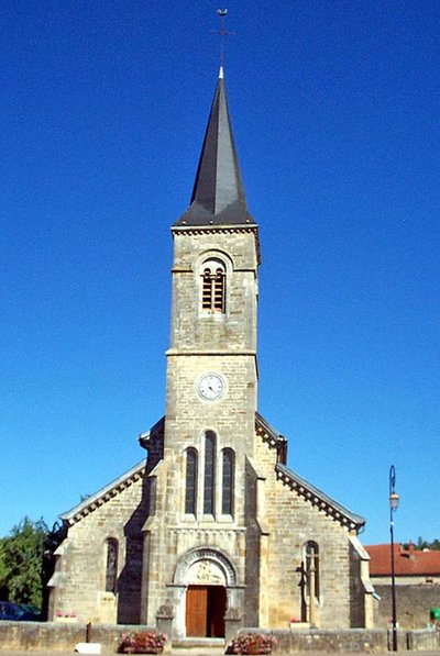Eglise de Courcelles-Val-d'Esnoms