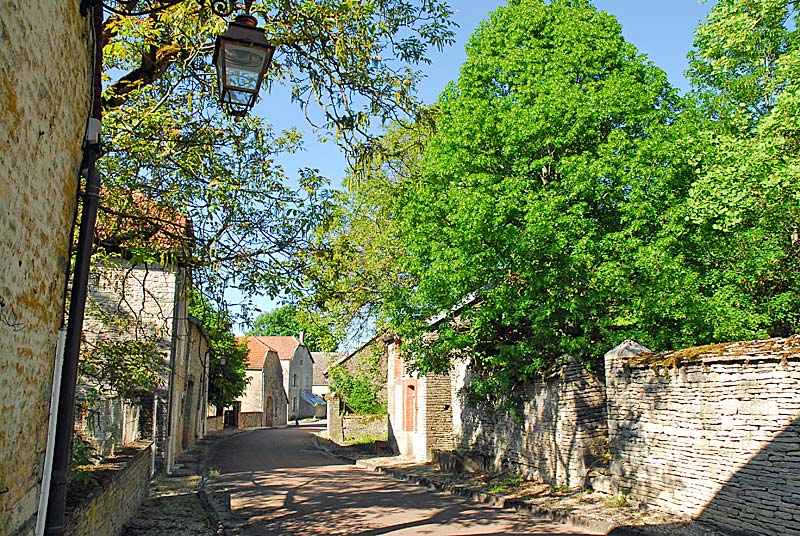 Rue goubaud à Montsaugeon