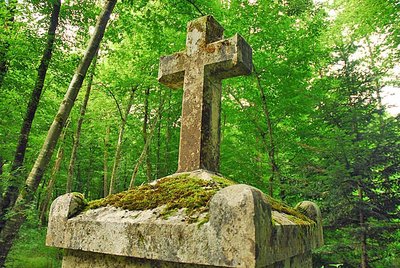 Croix au loup à Vivey